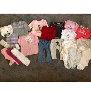 Baby Girl Bundle 6-9 + 6-12 mos